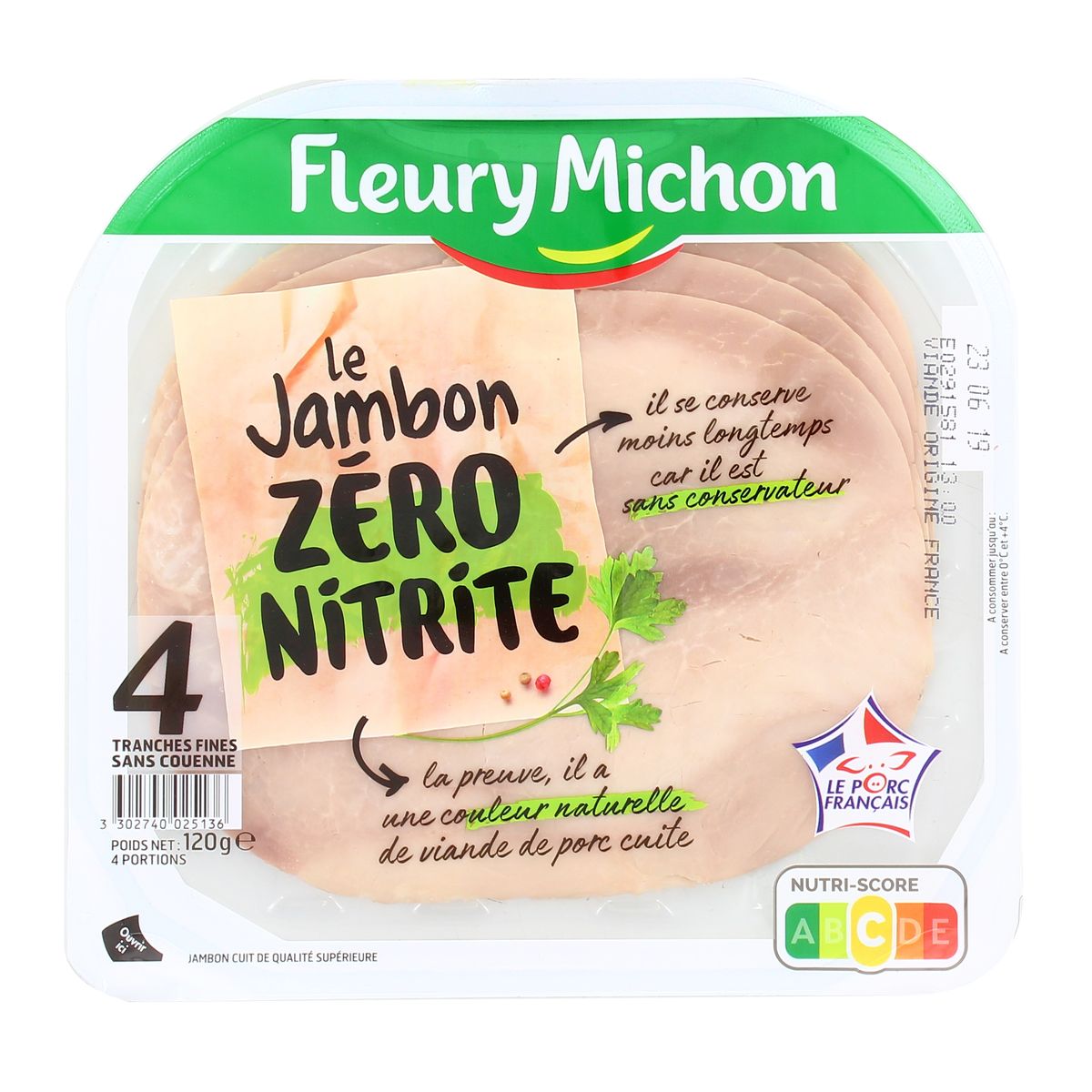 Le Jambon Zéro Nitrite